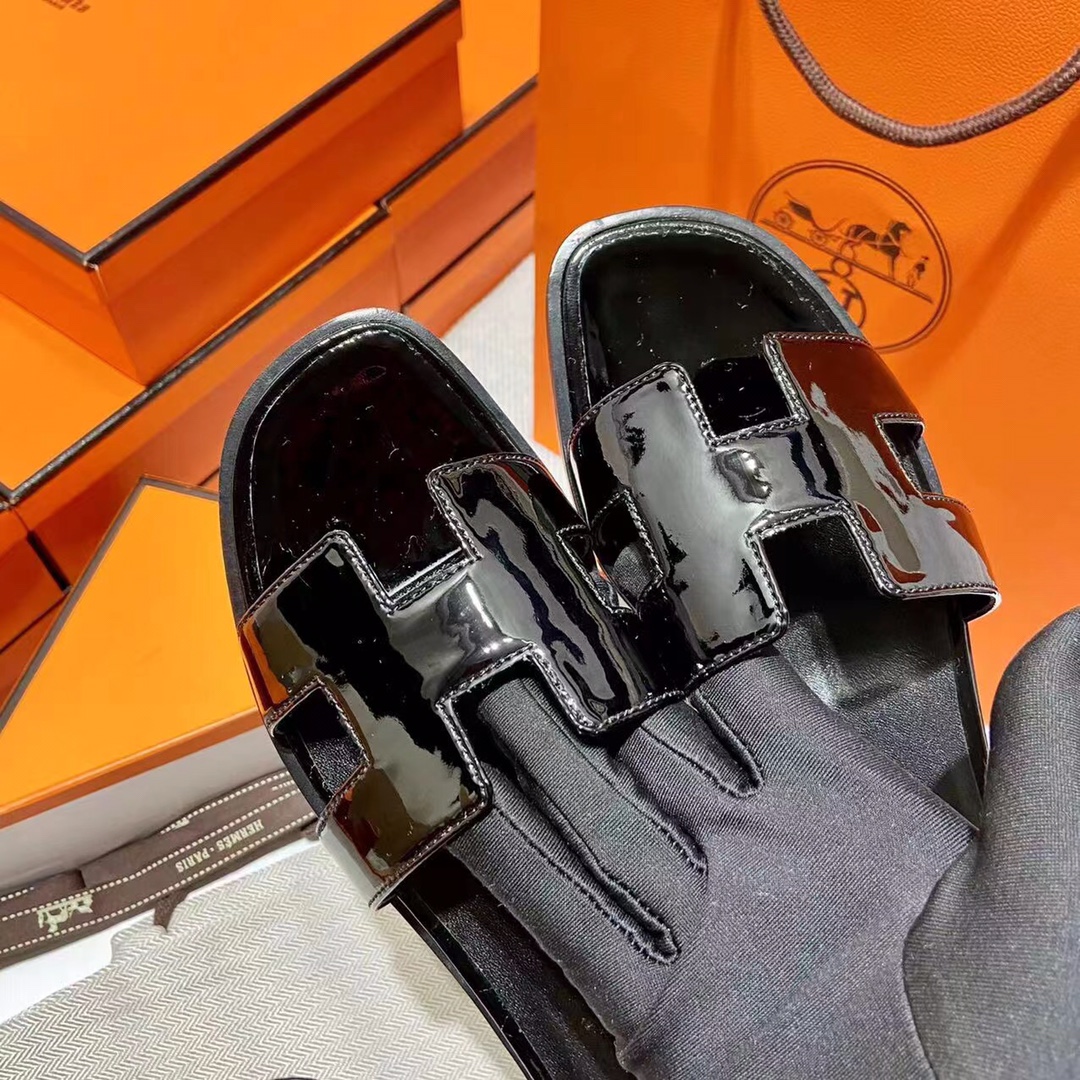 에르메스 올수공 오란 슬리퍼 샌들 페이던트 39